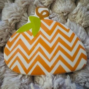 NEW Coton Colors Happy Everything Mini Chevron Pumpkin!